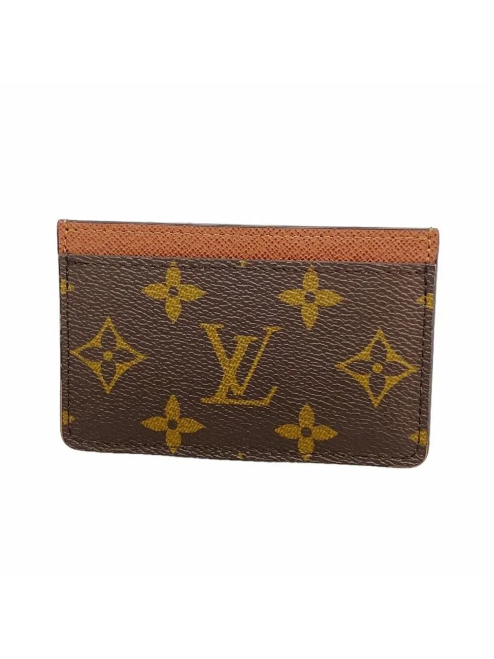 Louis Vuitton Card Case Monogram Sample Brown